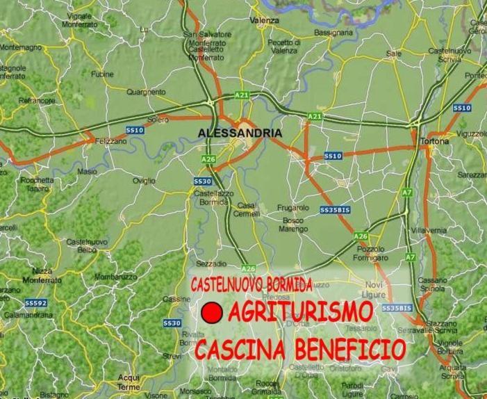 Willa Cascina Beneficio Castelnuovo Bormida Zewnętrze zdjęcie